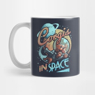 Corgis In Space Mug